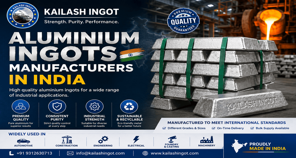Aluminium Ingots Manufacturers in India